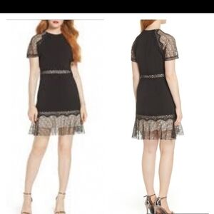 Foxiedox Black lace/crochet Dress